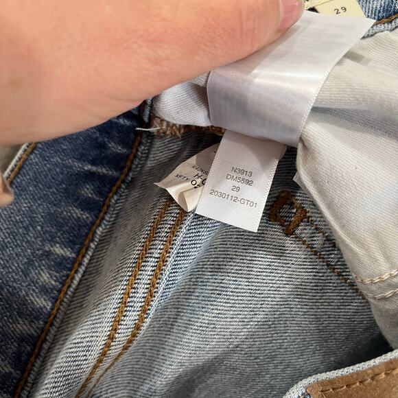 Madewell Womens The Perfect Vintage Jean Size 29 Cardine Distressed DM5592 - Picture 9 of 11